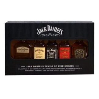 Jack Daniels 5 X 50ML Family of Spirits