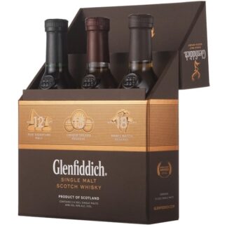 GLENFIDDICH 12/15/18YO RESERVE SINGLE MALT 3X200ML GIFT PACK