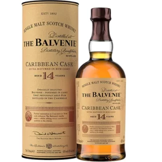 BALVENIE 14YO CARIBBEAN CASK SINGLE-MALT WHISKY